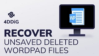 [2022]Recover WordPad Documents | How to Recover Unsaved/Deleted/Lost WordPad Files in 3 Ways!
