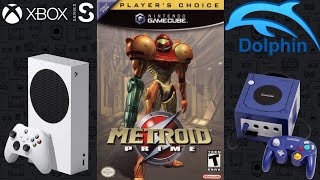 Metroid Prime (GameCube) - RetroArch (Dolphin) - Xbox Series S + Settings