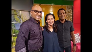 Amantha Wijesuriya Nugasewana Rasawindana with Bhathiya & Wife ආමන්ත විජේසූරිය