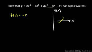 Calculus 2.7e - Intermediate Value Theorem Examples