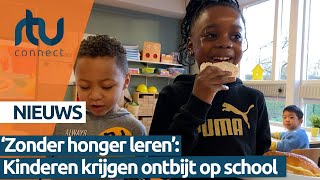 Zonder honger leren: leerlingen krijgen ontbijt op school