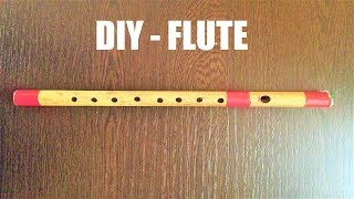 How to make a Flute at home easily | Bamboo | PVC | Homemade | diy | howtofunda