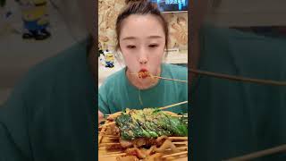 ASMR MUKBANG/CHAINA GIRL EATING SHOW🥵😋Spicy food#23