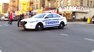 Rare Brand New NYC Sheriff  cruising by