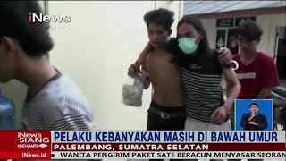 Petugas Ringkus Kelompok Begal dengan Modus Tawuran di Palembang, Sumsel - iNews Siang 04/05