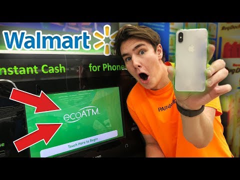 Selling My iPhone X To a Machine at Walmart Selling My iPhone X To a Machine at Walmart
