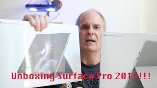 Surface Pro 5 (2017) Unboxing & Comparison.