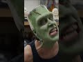 Herman Munster Make-Up Transformation | #Shorts | Fear