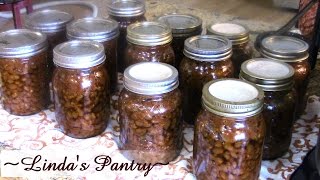 ~Home Caning Pork & Beans With Linda's Pantry~