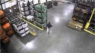 LiveLeak com Guy gets floored by a forklift