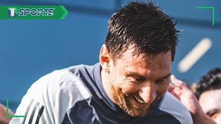 Lionel Messi GOZA cada momento ENTRENANDO en el Inter Miami