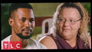 90 DAY FIANCE tlc / Lisa walkout in front usman brothers before the 90 day fiance