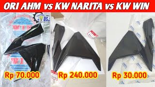 Bandingkan body motor KW merk NARITA vs WIN vs ORI Vario 150