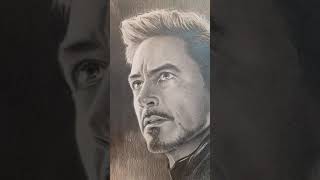 Iron Man -pencil drawing