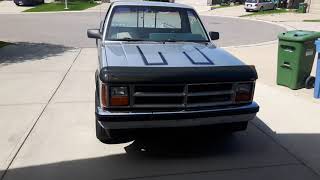 1988 Dodge Dakota LE V6 fully restored