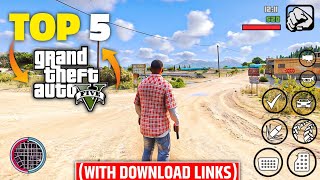 Top 5 Best Game Like GTA 5 New Game on Android Game (With All Games Link)