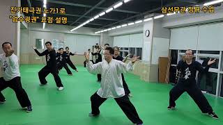 Chen-style Tai chi Laojia 1lu key point (진가 태극권 노가1로 요점 설명) \