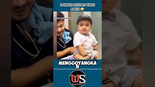 DOKTER CERDAS SUNTIK PASIEN KECIL DENGAN CARA UNIK🤪‼️ #shortsvideo #vidioviral #wawaistory