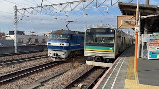 4074ﾚ EF210-121 尻手通過