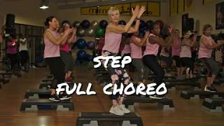 STEP AEROBICS FULL CHOREOGRAPHY