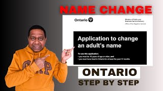 Ultimate Guide: How to Change Your Name in Ontario, Canada - Step by Step