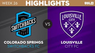 9.2.2023 | Colorado Springs Switchbacks FC vs. Louisville City FC - Game Highlights