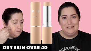 BENEFIT HELLO HAPPY AIR STICK FOUNDATION | Dry Skin Review \u0026 Wear Test