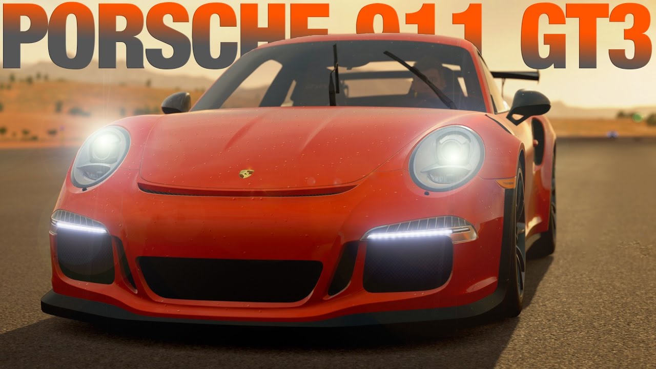 Forza Horizon 3 - 2016 Porsche 911 GT3 RS - Gameplay! 1080p - YouTube