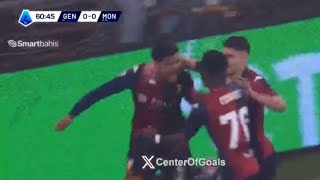 Gol di Koni De Winter, Genoa vs Monza (0-1) Tutti i gol e gli highlights estesi