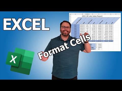 Как форматировать ячейки в Excel