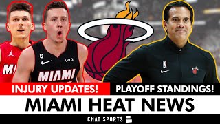 Miami Heat Injury Updates + Eastern Conference Standings Update | Heat  A Play-In Team?
