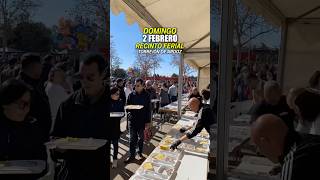 Este domingo, 2 de febrero, celebramos el Día de la Tortilla en el Recinto Ferial.