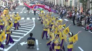 おず　2018　よさこい東海道　前日祭　大手町演舞会場