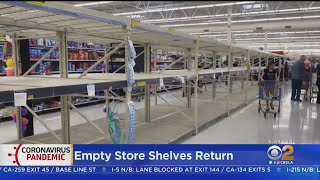 Here We Go Again Empty Store Shelves Are Back