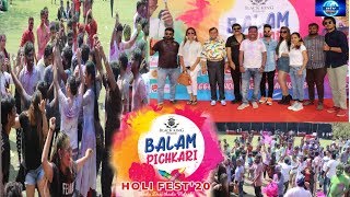 Holi festival in Ahmedabad 2020 / balam pichkari /