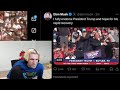 xQc reacts to Elon Musk Tweet about Donald Trump Getting Shot