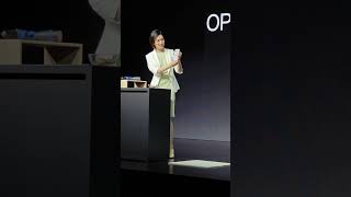 OPPO K12 发布会，美女产品经理当场摔手机