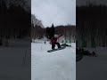 8歳セガレ初めてのキッカーの大会。 shorts snowboard snowboarding 湯殿山スキー場 ygames