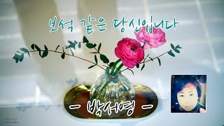 보석 같은 당신입니다 │ 박서영 시인 │ 영상시