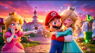 Princess Peach and Rosalina: A Showdown for Mario's Affection (The Mario Movie 2)
