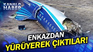 Düşen Yolcu Uçağından Mucize Kurtuluşlar! 32 Kişi Uçak Kazasında Hayatta Kaldı