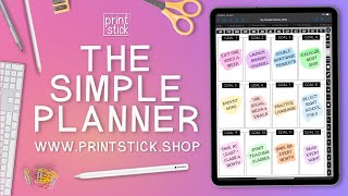 NEW!! SIMPLE Digital PLANNER | Using GoodNotes 5 | #1