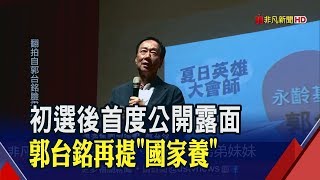 郭柯王三強會前封口?劉宥彤駁:誰能給郭台銘下封口令!│非凡新聞│20190814