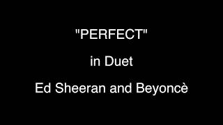 Ed Sheeran - PERFECT  - Duet (with Beyoncé) Best Karaoke Lyrics by Andreas Lund #edsheeran #perfect