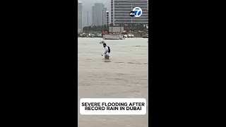 2 years' worth of rain causes severe flooding in Dubai, UAE