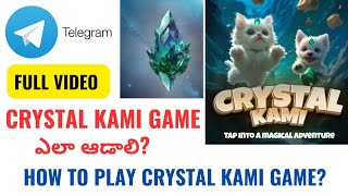 Meta Force లో crystal Kami game పూర్తి video👌/How to play Crystal Kami game full video 🤔