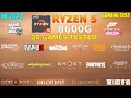 Ryzen 5 8600G : Test in 20 Games in 2024 - an Excellent APU for Gaming!