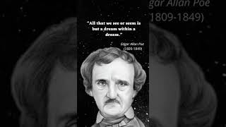 Edgar Allan Poe Quotes |Edgar Allan Poe Quotes From His Diary | #shorts #status #allanpoe