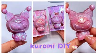 Cute kuromi Crafts Diy ideas💜How to make Kuromi Items at home💙Sanrio DIY ideas #cindyasmr