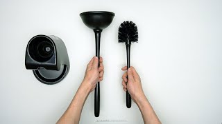 MR.SIGA Toilet Plunger and Bowl Brush Combo Unboxing
